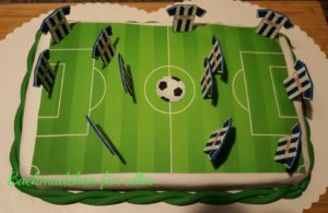 Fußballtorte