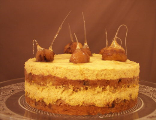 Maronen-Kürbis-Torte