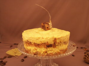 Kürbis-Maronen-Torte