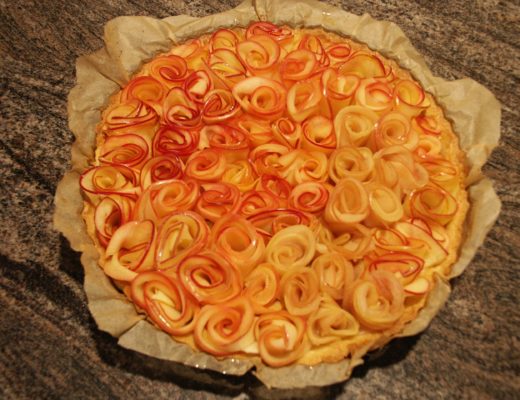 Apfelrosen-Tarte