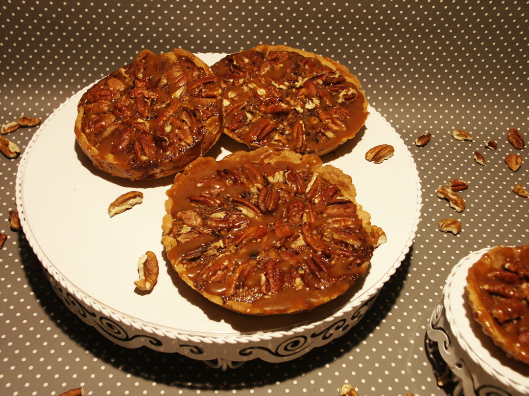 Pekannuss-Tarte mit Salzkaramell